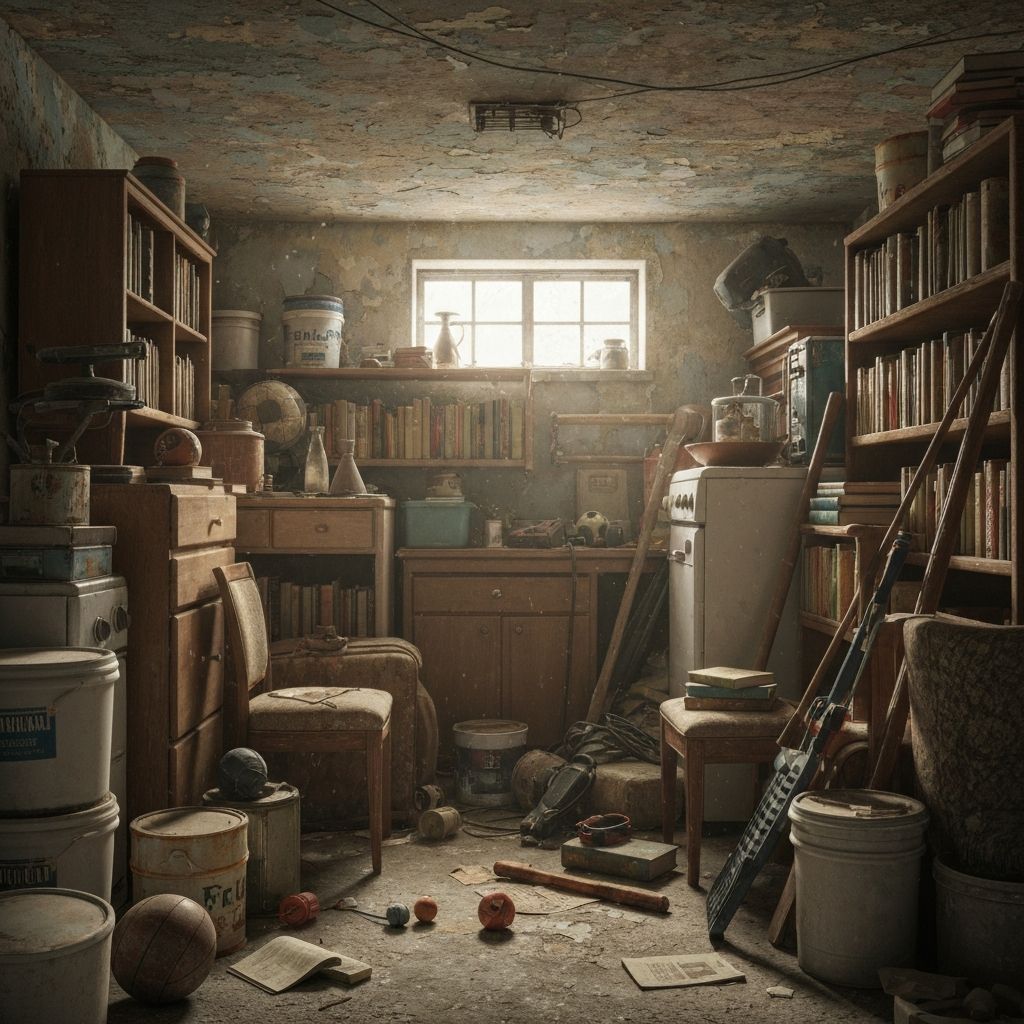 Kellerentrümpelung vorher